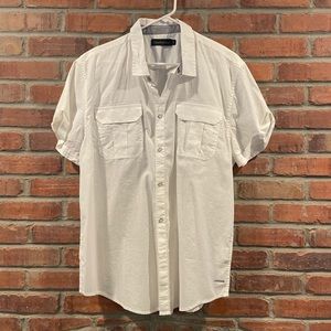 Men’s Calvin Klein white button down